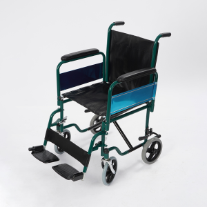 JL9018一车多处可拆轻便钢制轮椅